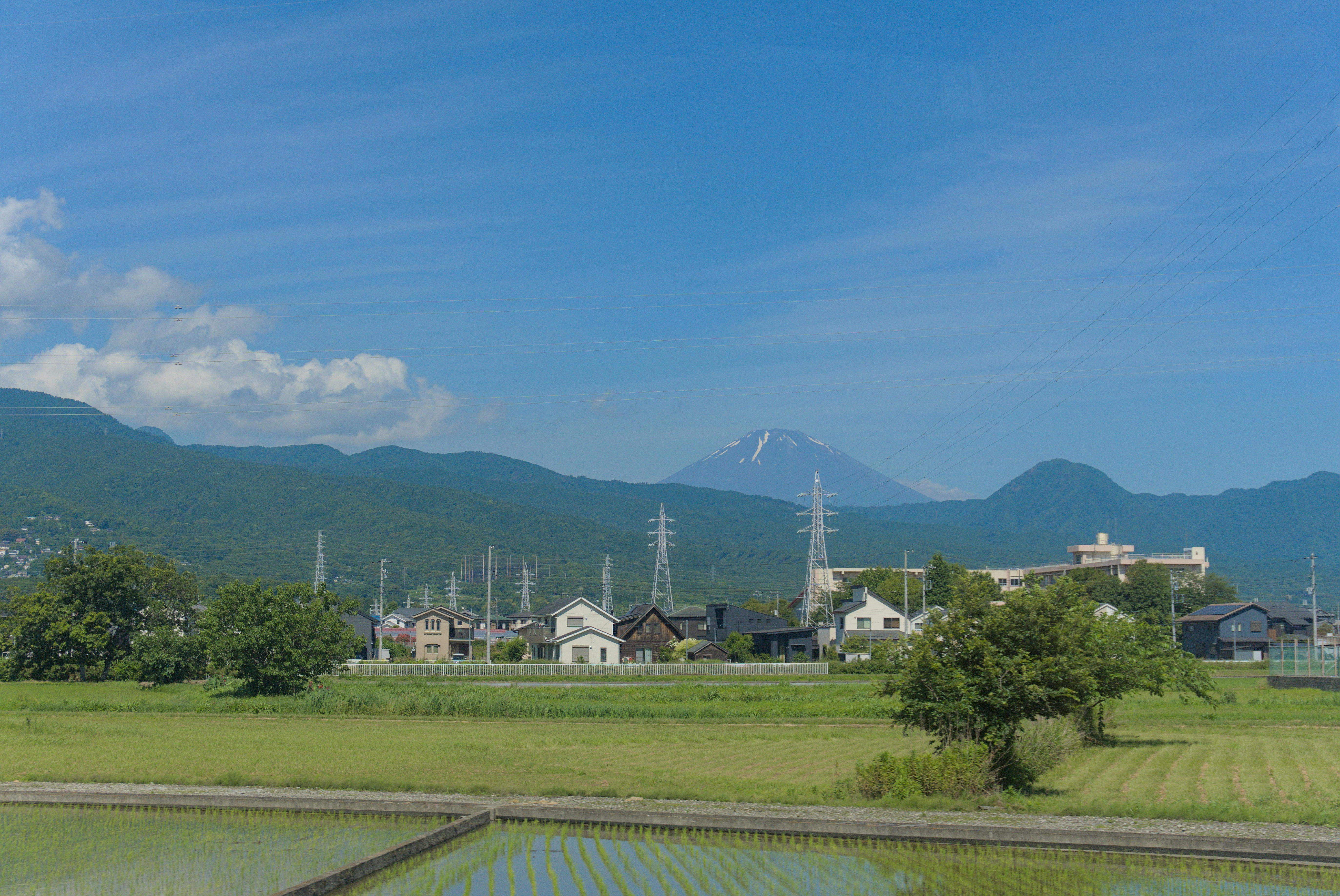 Far View of Mt. Fuji